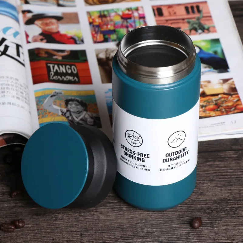 Компактный термос кружка бутылка вакуумные фляжки из нержавеющей стали