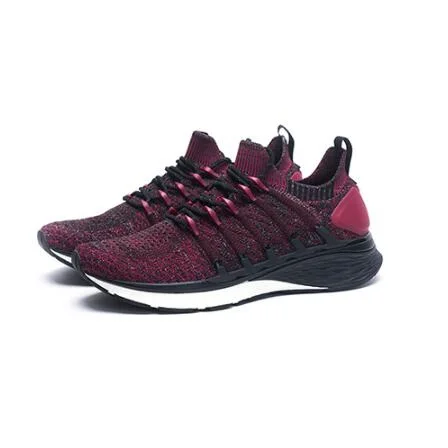 Red Size41 Новинка Xiaomi Mijia Sneaker 3 мужские кроссовки 3 Uni-moulding 2,0 Fishbone Lock system эластичный вязаный вамп амортизирующая подошва - Цвет: Red Size41