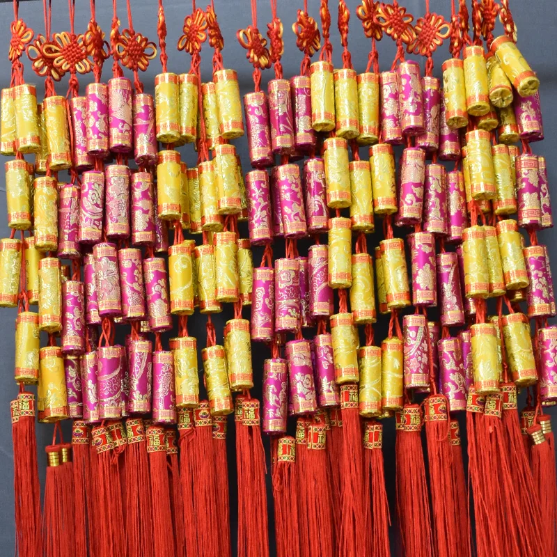 Новогоднее украшение подвеска праздничные петарды для помещений | Дом и сад