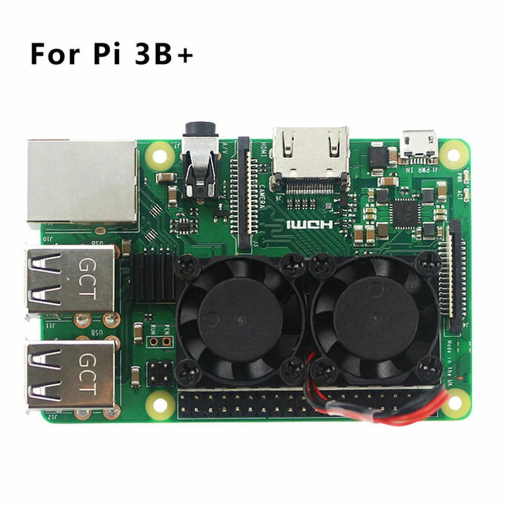 

Internal With Heat Sink Durable Easy Install Lightweight Dual Fan Accessories Silent Cooler Cooling 3B 4B