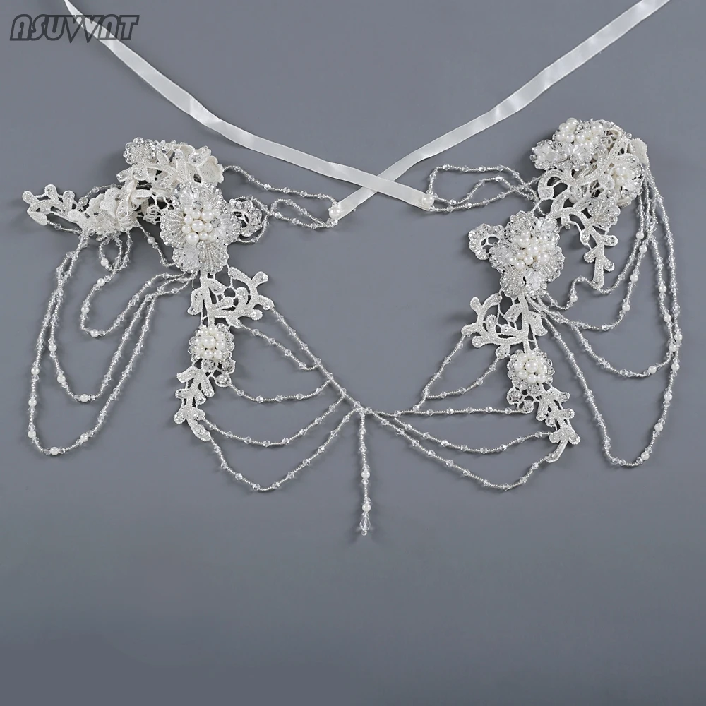 Роскошная Свадебная шаль искусственная плечевая цепь удобные аксессуары для