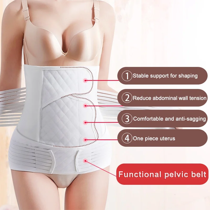 

Womens Shapewear Postpartum Belt Shapers Bandage Support Girdle Slim Waist Cincher Belly Band Body Shaper Trainer Belts 2021