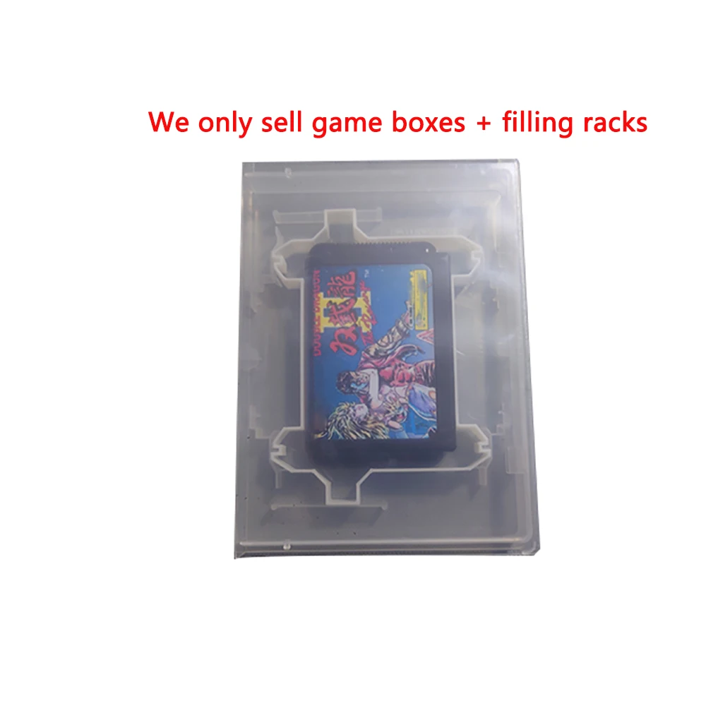 Высококачественный прозрачный чехол для Sega MD Box универсальная игровая коробка с