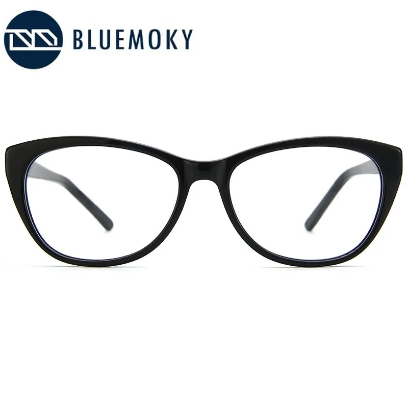 Женские прозрачные оправы для очков BLUEMOKY Cat Eye оптические дальнозоркости
