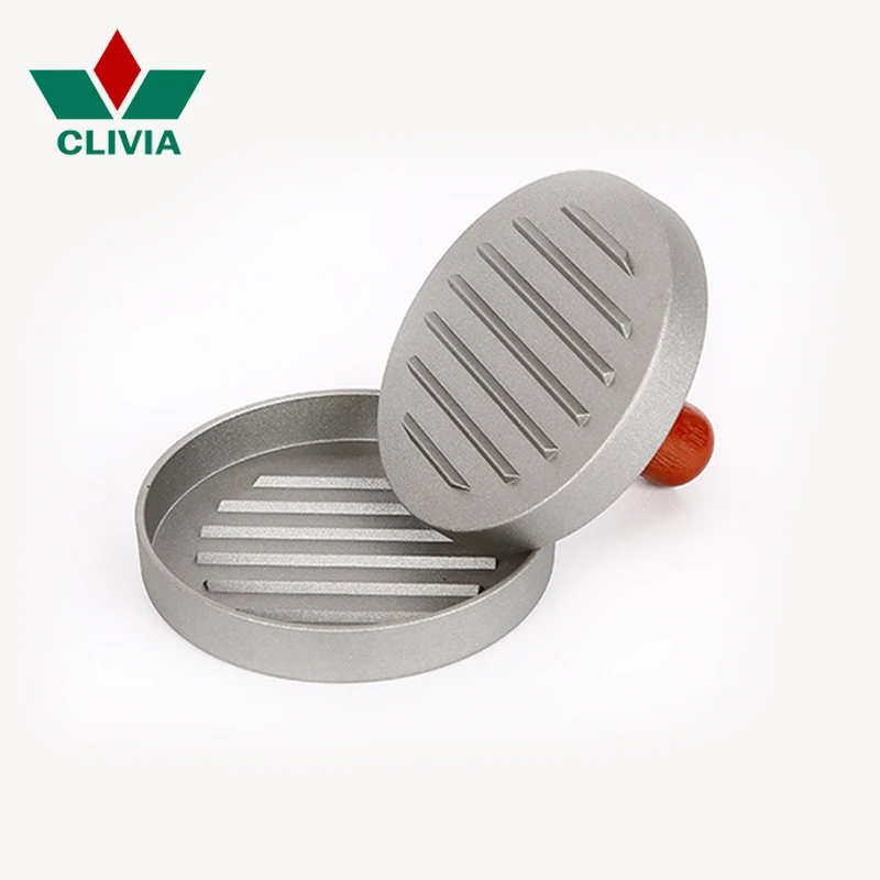 CLIVIA новый пресс для гамбургеров 1 комплект круглая форма изготовитель и котлет