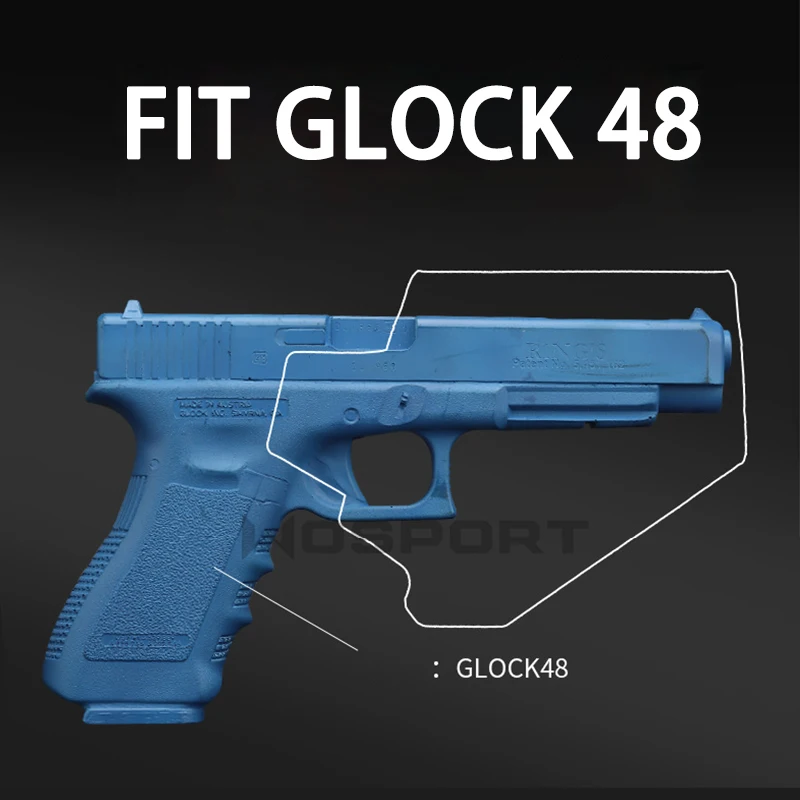 Тактическая Военная быстросъемная кобура Kydex Glock 48 для пистолета G48 поясной