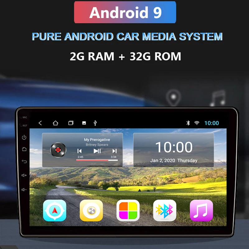 GPs навигатор для Hyundai I20 мультимедийный плеер на Android с большим экраном Wi Fi 4G Gps