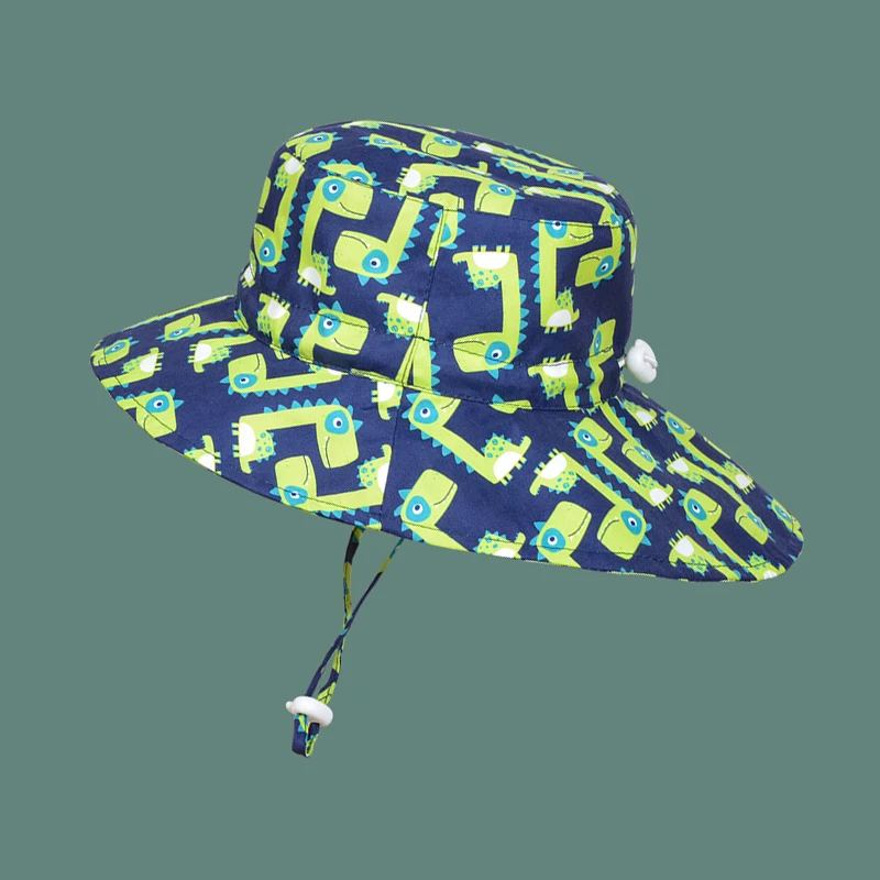 

Солнцезащитная шляпа с клапаном на шее для маленьких мальчиков, летняя пляжная шляпа с защитой от солнца, аксессуары для плавания на открыт...