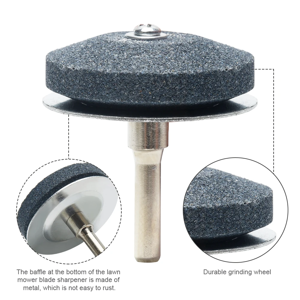 

Универсальный садовый двор с балансировкой, точилка для лезвий газонокосилки, легкая установка, точильный камень, металлическая перегород...