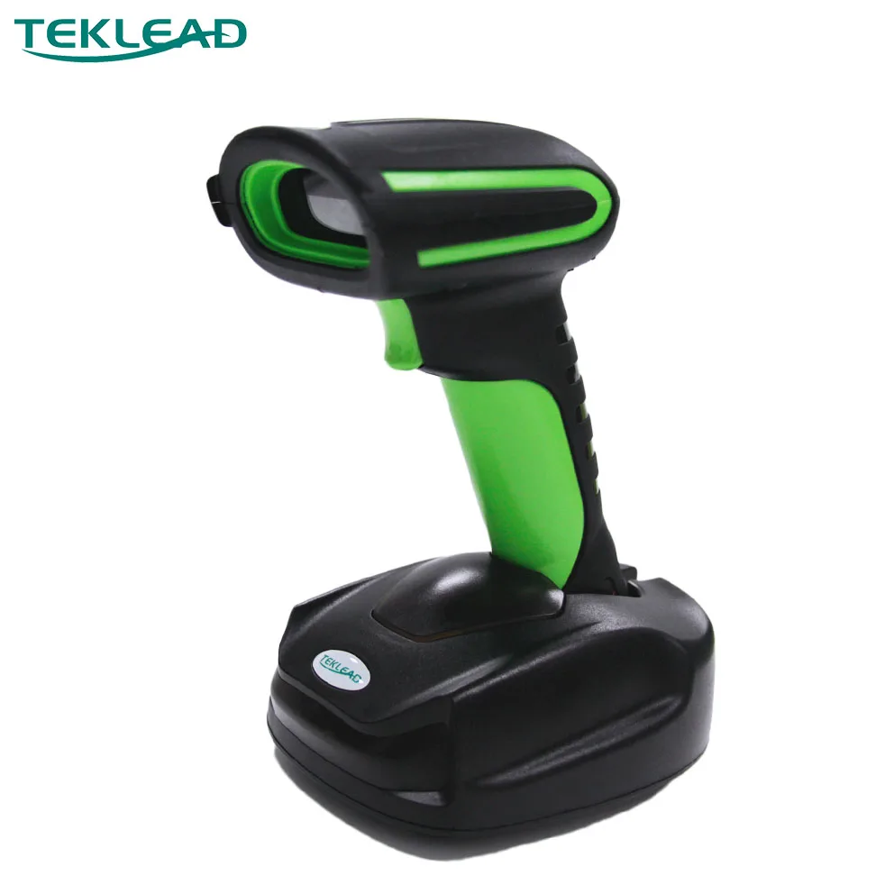 Сканер штрих кодов TEKLEAD 1D/2D 1 мегапикселей QR/PDF 417 Bluetooth и 2 4 ГГц беспроводной в с