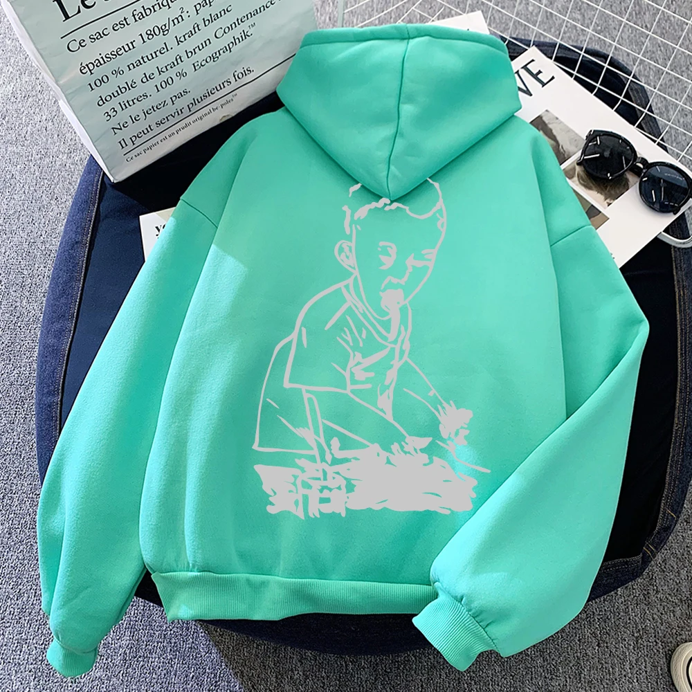 Graphic Hoodies Aesthetic Hoody Sweatshirts Vintage Femme Sweetshirts Fashion Goth Clothes Loose Full Sleeve Leisure Sweatshirt