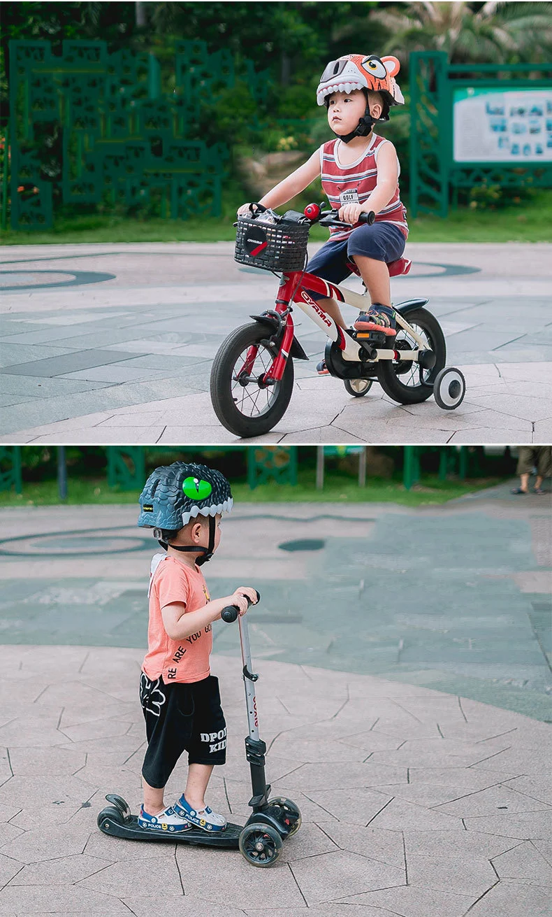 Детский шлем велосипедный для скейтборда защитный езды на велосипеде детский