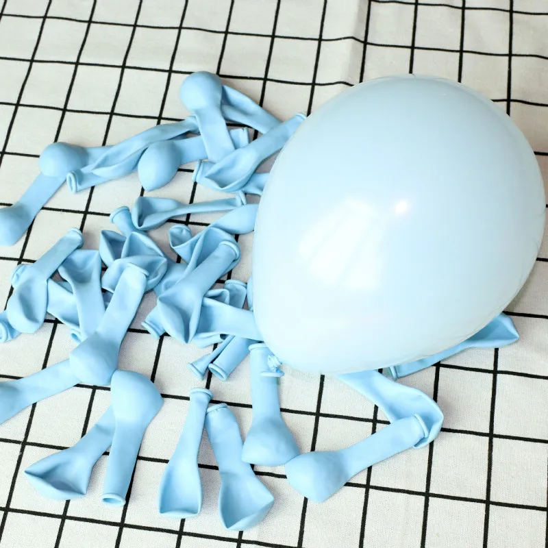 20 шт./упак. 5 дюймовые макароны пастельные воздушные шарики в виде леденцов