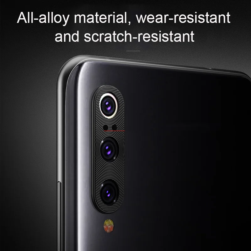 Camera Lens Metal Ring For Xiaomi Redmi Note 8 7 K20 Pro Mi 9T 9 SE A2 A3 CC9 CC9e 6X mix 3 Back Protector Cover Case |