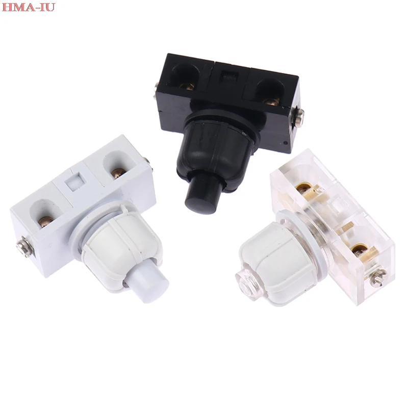 10pcs Lamp Electrical Fittings With Nut Micro-motion Small Switch Button Switch