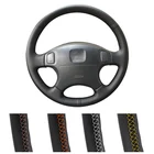 DIY заказной чехол рулевого колеса автомобиля для Honda CRV CR-V 1997-2001 Accord 6 1998-2002 Odyssey Prelude кожаный рулевой обруч