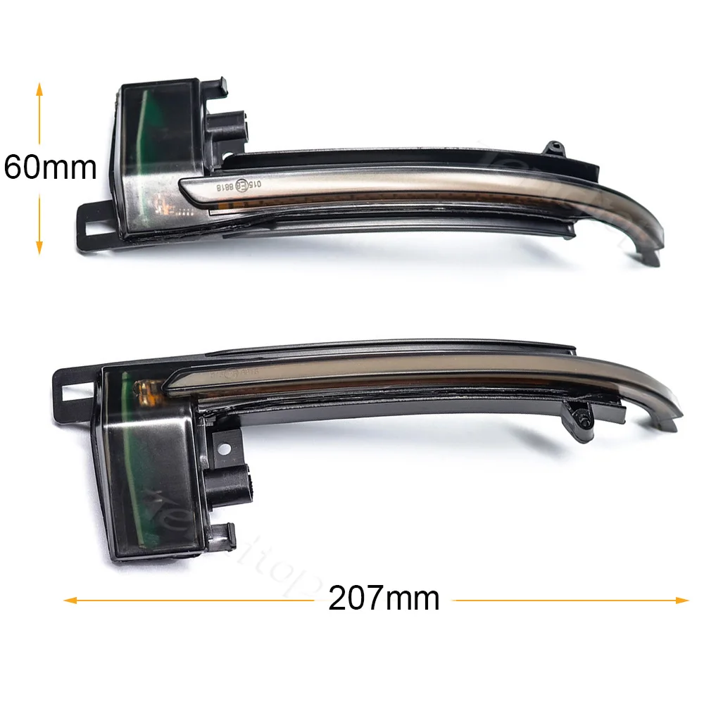 Проточный светодиодный индикатор заднего вида для Audi A3 8P A4 A5 B8 Q3 A6 C6 4F S6 SQ3 A8 D3 8K b8 5