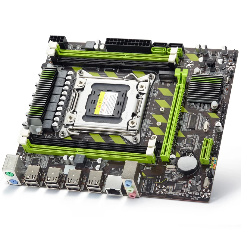 Комплект материнской платы X79G X79 с LGA2011 Combos Xeon E5 2650 V2 ЦПУ 4 шт. x ГБ = 16 Гб памяти DDR3