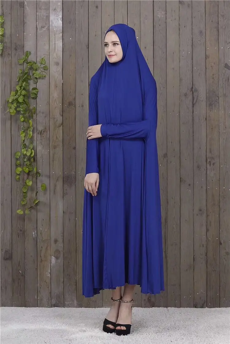 Традиционная мусульманская молитва Рамадан Burquas Niqab Jilbab Арабская женская одежда