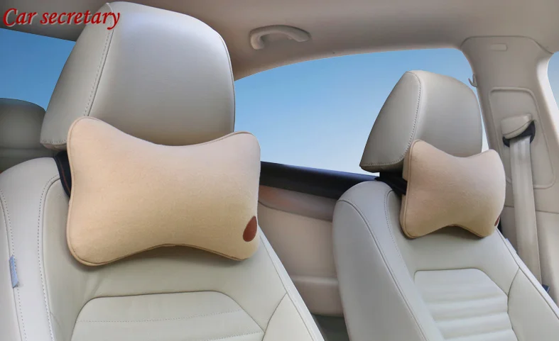 

2 шт. Автомобильная эргономичная подушка для шеи подушки из пены с памятью подушка для отдыха подголовник для сиденья авто аксессуары для ин...