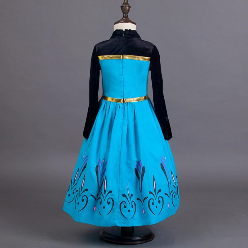 Обувь для девочек принцессы Анны из мультфильма Холодное сердце платье в