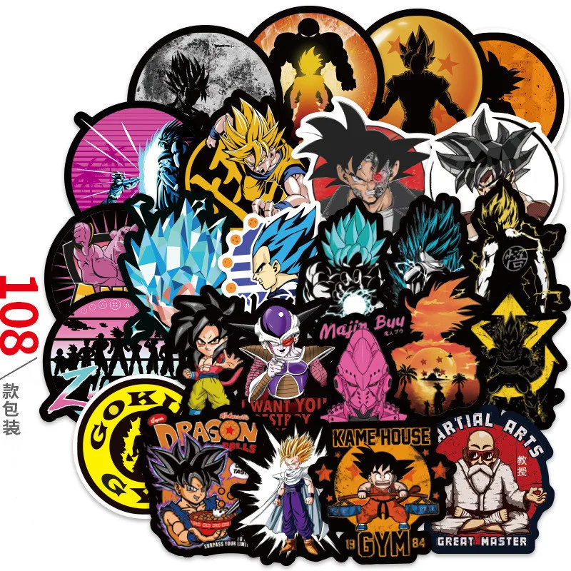 108 шт. большой набор стикеров мультфильм аниме фигурка серия космические