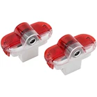 2 светодиодных автомобильных двери, лазерное украшение, проектор логотипа, призрак, светильник сидений ФК Альгамбра Леон MK1 2005 2006