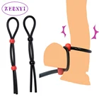 Регулируемые силиконовые кольца на пенис для мужской эрекции кольцо на пенис для задержки эякуляции Силиконовое кольцо для пениса