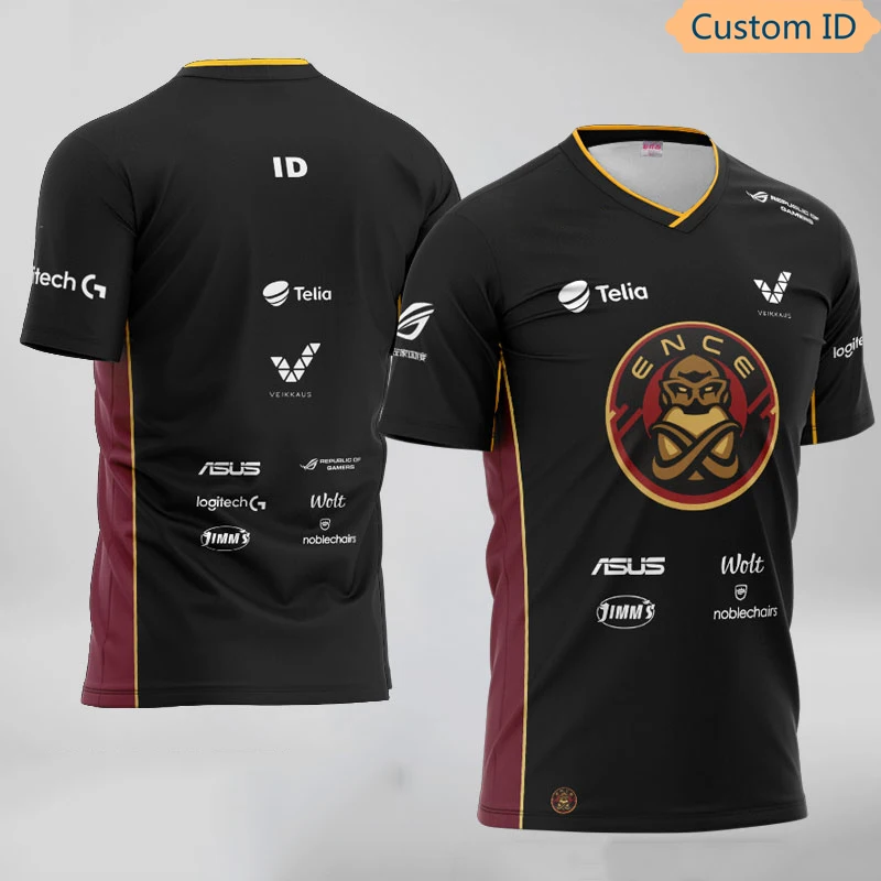 CSGO ESports Team RENZ форма игрока Trikots T Hemd игровые футболки для фанатов Angepasst ID мужские с