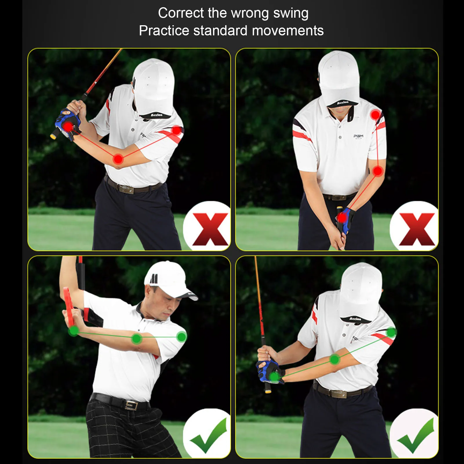 

Golf Spinner Swing Trainer Sticking To The Waist To Beat The Swing Training Aid To Improve The Swing Speed Trainer Exercises
