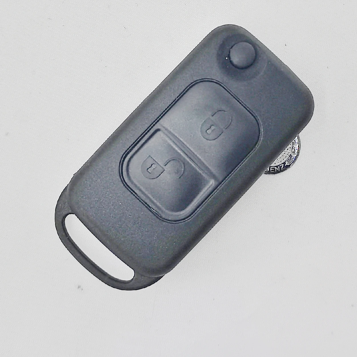 

WIth Logo Flip Folding Car Case Remote Key Shell For Mercedes Benz SLK E113 A C E S W168 W202 W203 HU64 Blade 2 Button