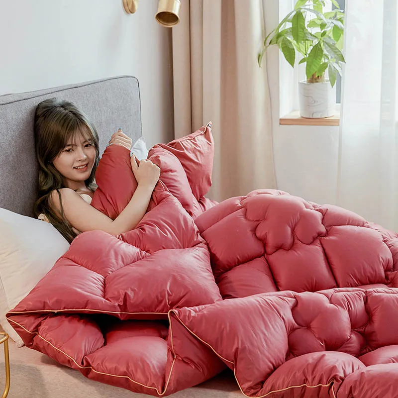 Утепленное одеяло на весну осень зиму теплое для дома и общежития комфортное