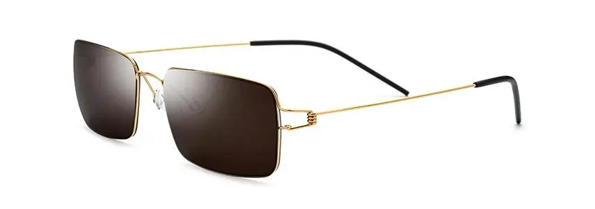 Солнцезащитные очки LKK ультралегкие модные квадратные брендовые винтажные для