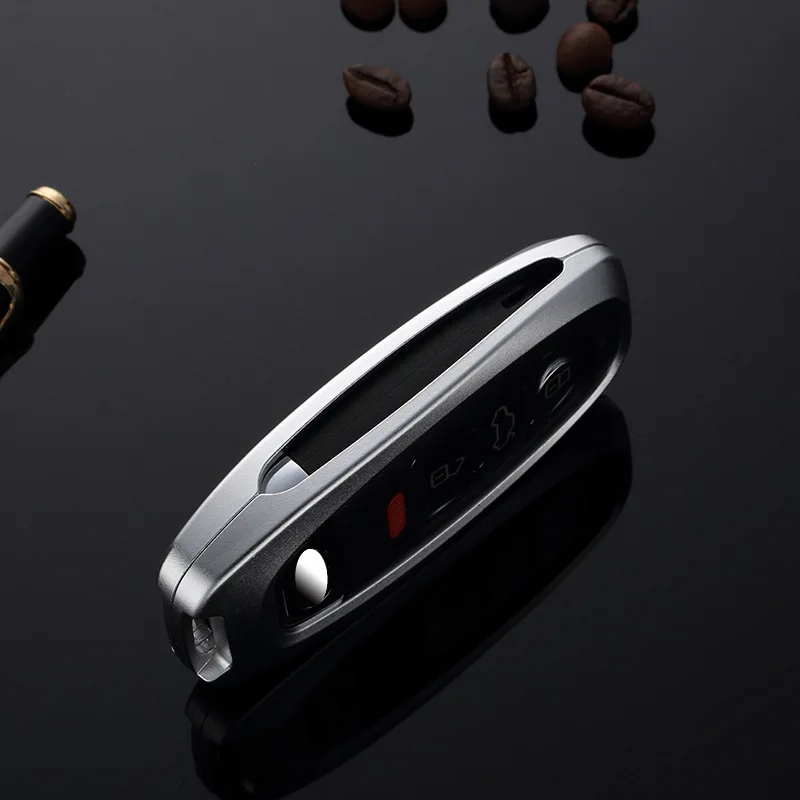 Чехол для автомобильного ключа из алюминиевого сплава чехол A4 A5 A6 A7 A8 Q5 B6 B7 B8 TT S5 Q7