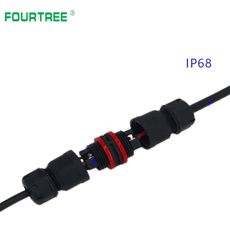 10 шт. IP68 Водонепроницаемый клеммный блок электрический провод Кабельный разъем