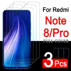 Защитное стекло для Xiaomi Redmi Note 8 Pro, Note 8, 8 Pro, Redmi Note 8T, 3 шт.