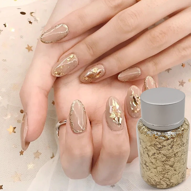 Хлопья из золотой фольги медные хлопья для планера декоративное искусство