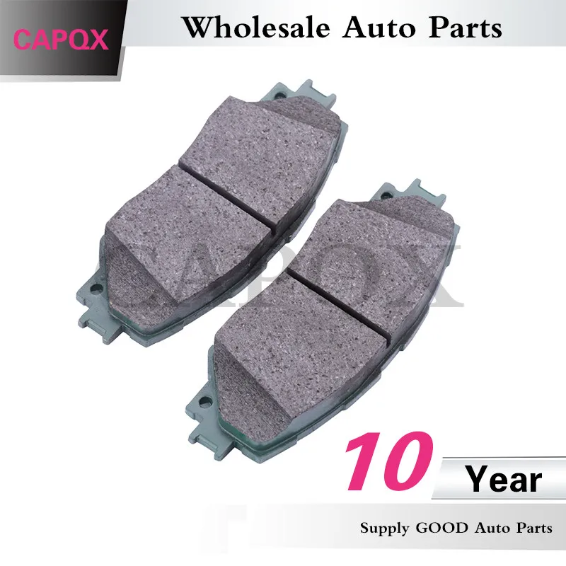 Передняя тормозная колодка CAPQX 04465-02220 04465-0R010 04465-02240 для AURIS WISH YARIS SIENTA COROLLA SCION XD PREMIO