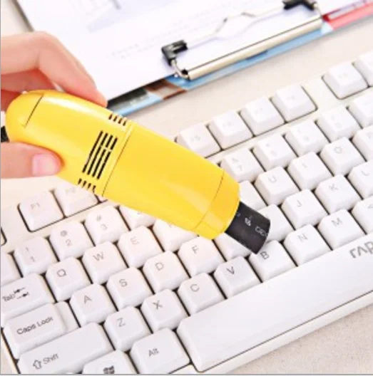 Щетка для чистки клавиатуры пылесборник мини USB вакуумная Клавиатура ноутбука