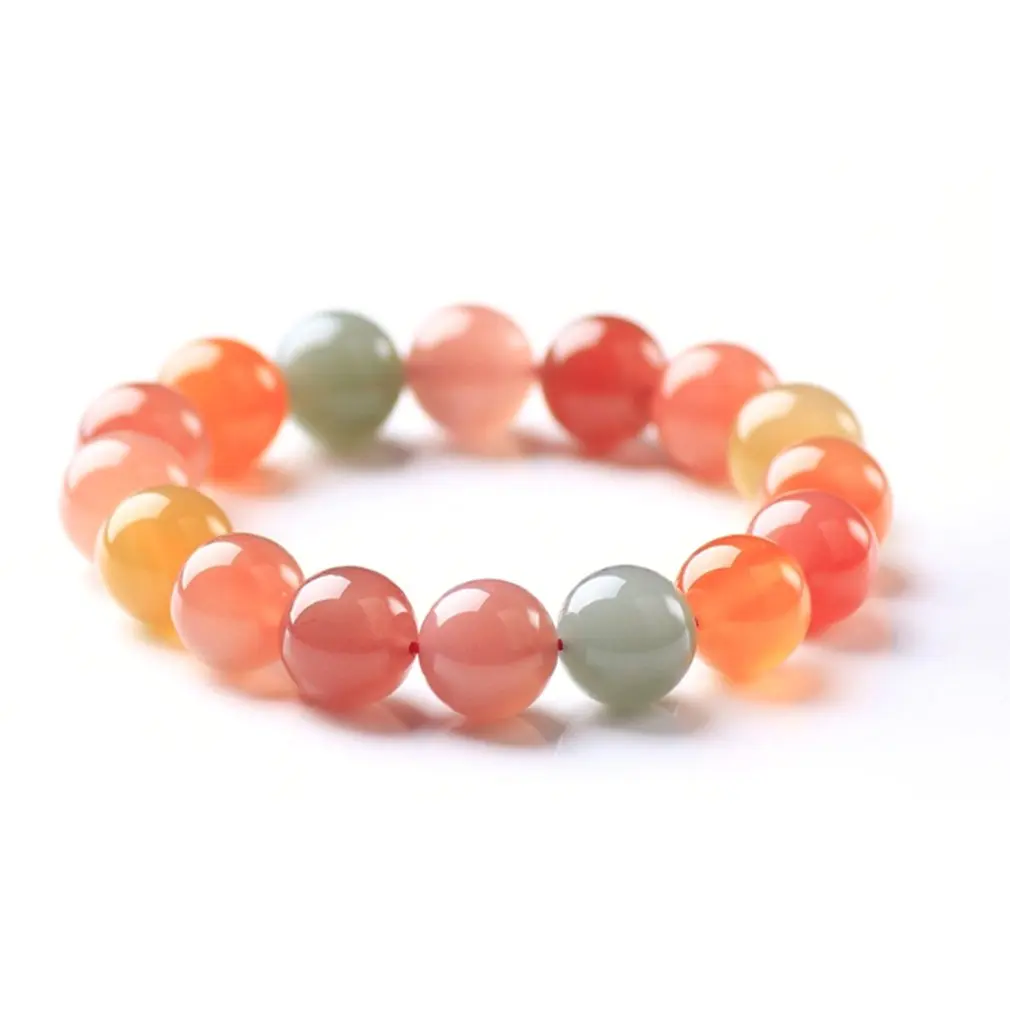 

Multicolored Beads Agate Bead Crystal Bracelet Jewelry Decoration Fashionable Bracelet For Women And Men