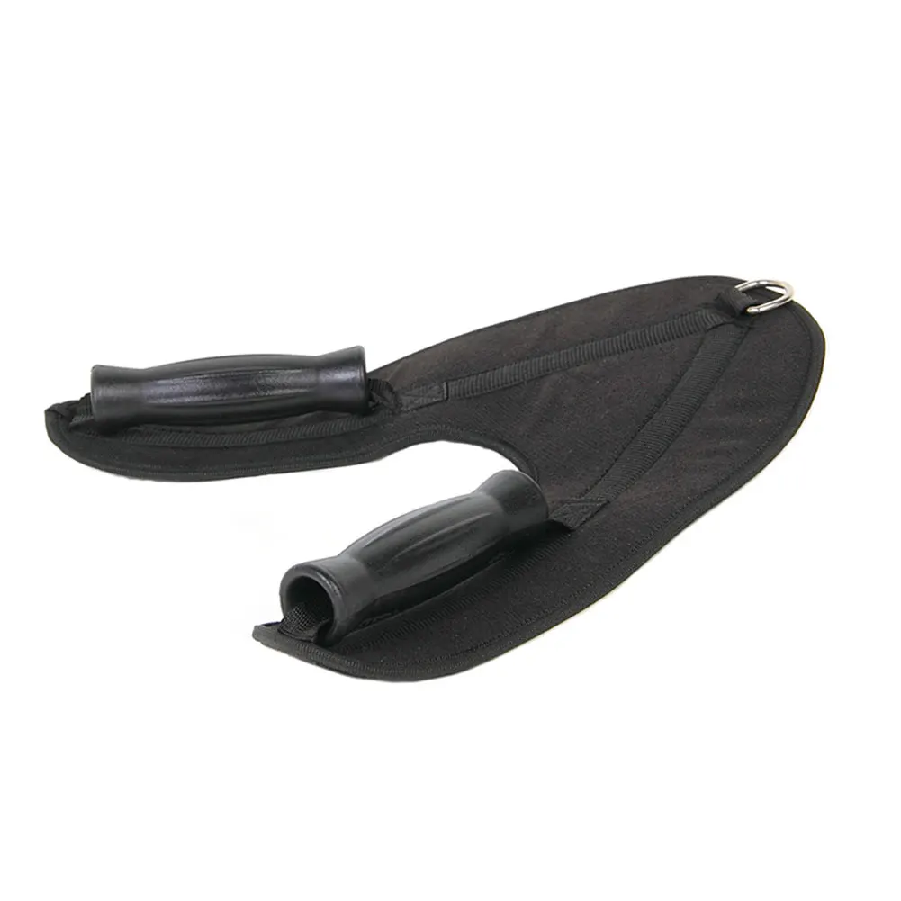 

New Abdominal Crunch Strap Pulling Accessories Shoulder Belt Double Grip Exercise Nylon Strength Fitness Home Gym Equipment