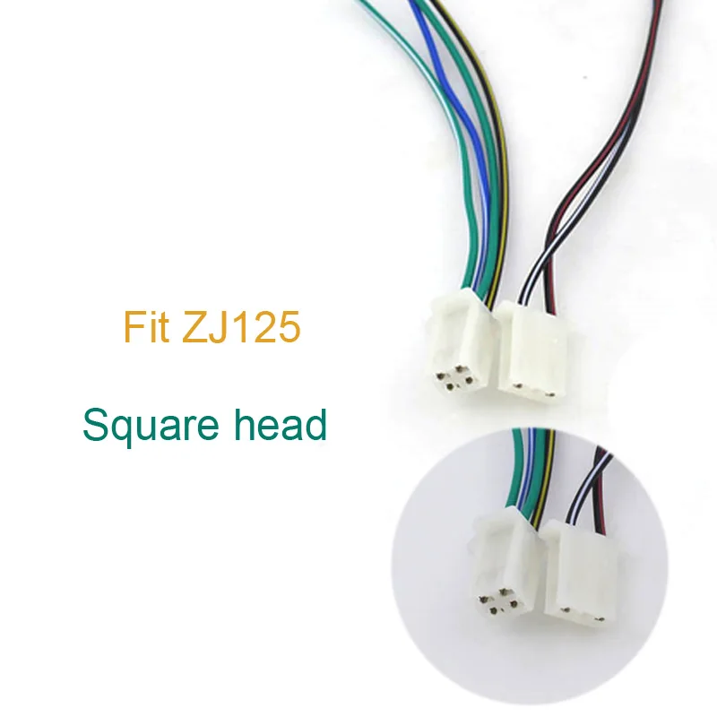 2 комплекта катушка зажигания мотоцикла CDI Электрический кабель провода жгута
