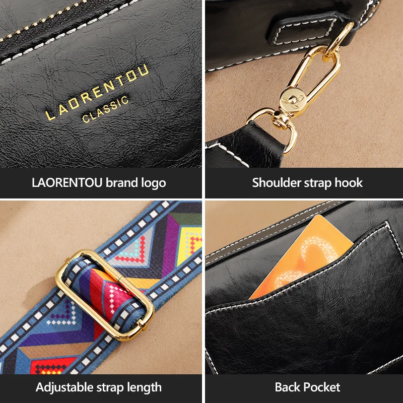 LAORENTOU высокое качество коробка сумки новый дизайнер из воловьей кожи маленькие