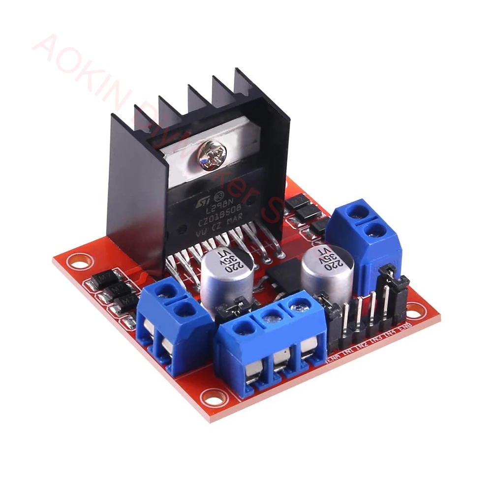 L298N driver board module L298N stepper motor smart car robot breadboard peltier High Power L298 DC Motor Driver for arduino
