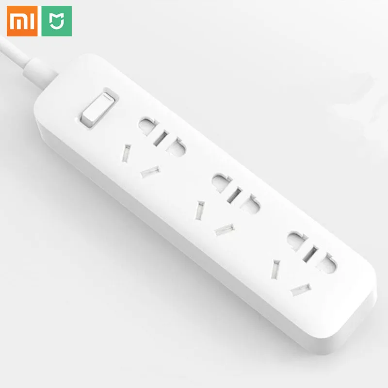 Оригинальная коммутационная панель Xiaomi Mihome Mijia 3 порта базовая версия лента