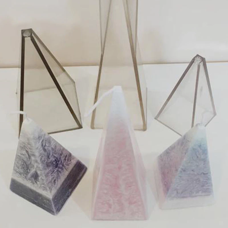 

Candle Mold Plastic Making Moulds Candle Soap Tools DIY Part Tool Rectangular US