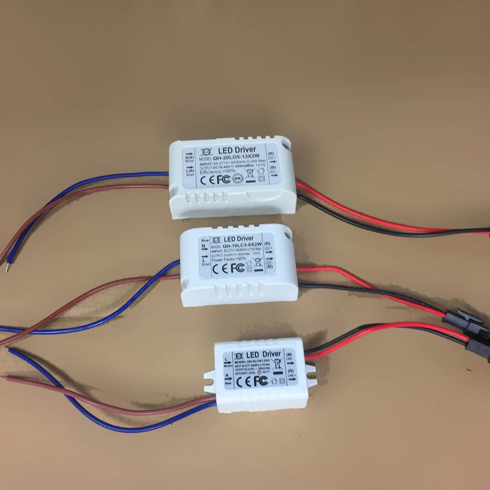 1-2x3 Вт 1-6x1вт 6-10x1вт 6-10X3 CE FCC TUV светодиодный драйвер безопасности без шума