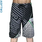 Пляжные шорты мужские, брендовые Бермуды, быстросохнущие, с принтом, купальный костюм для плавания, летние штаны