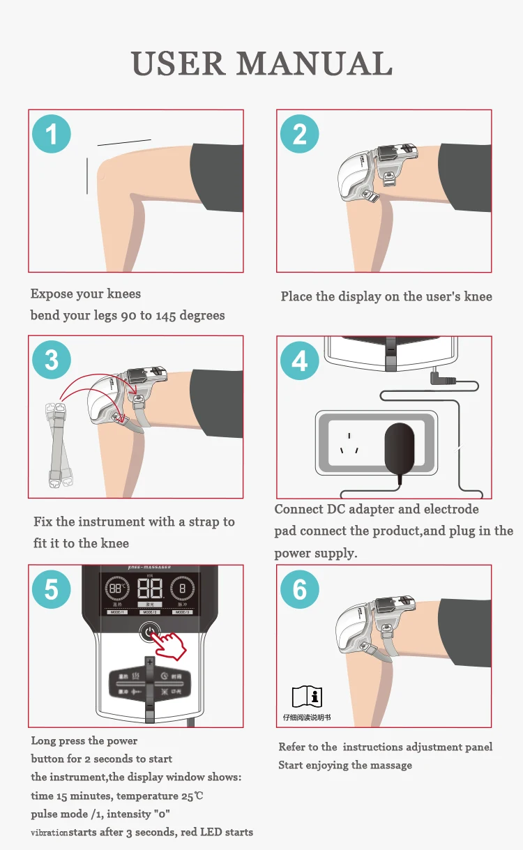 Многофункциональный лазер для массажа колена гипертермии электрошоком