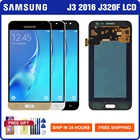 ЖК-экран Super AMOLED 5,0 дюйма для Samsung Galaxy J3 2016, J320, сенсорный ЖК-экран, дигитайзер, Запчасти для Samsung J320A, J320F, J320P